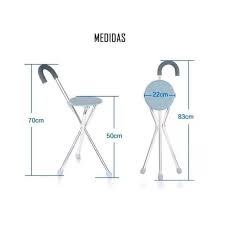 BASTON PLEGABLE CON ASIENTO 🔥🔥