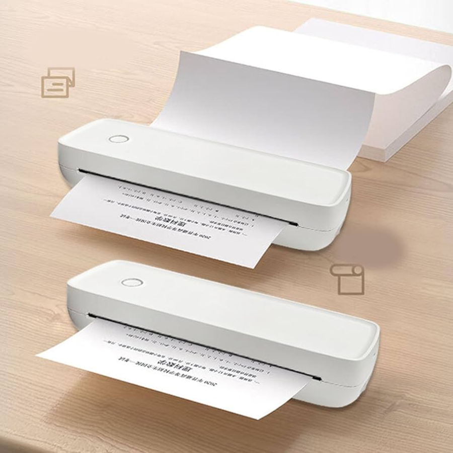 🖨️ Impresora Portátil Recargable Térmica A42 – Imprime donde quieras 🔋📄