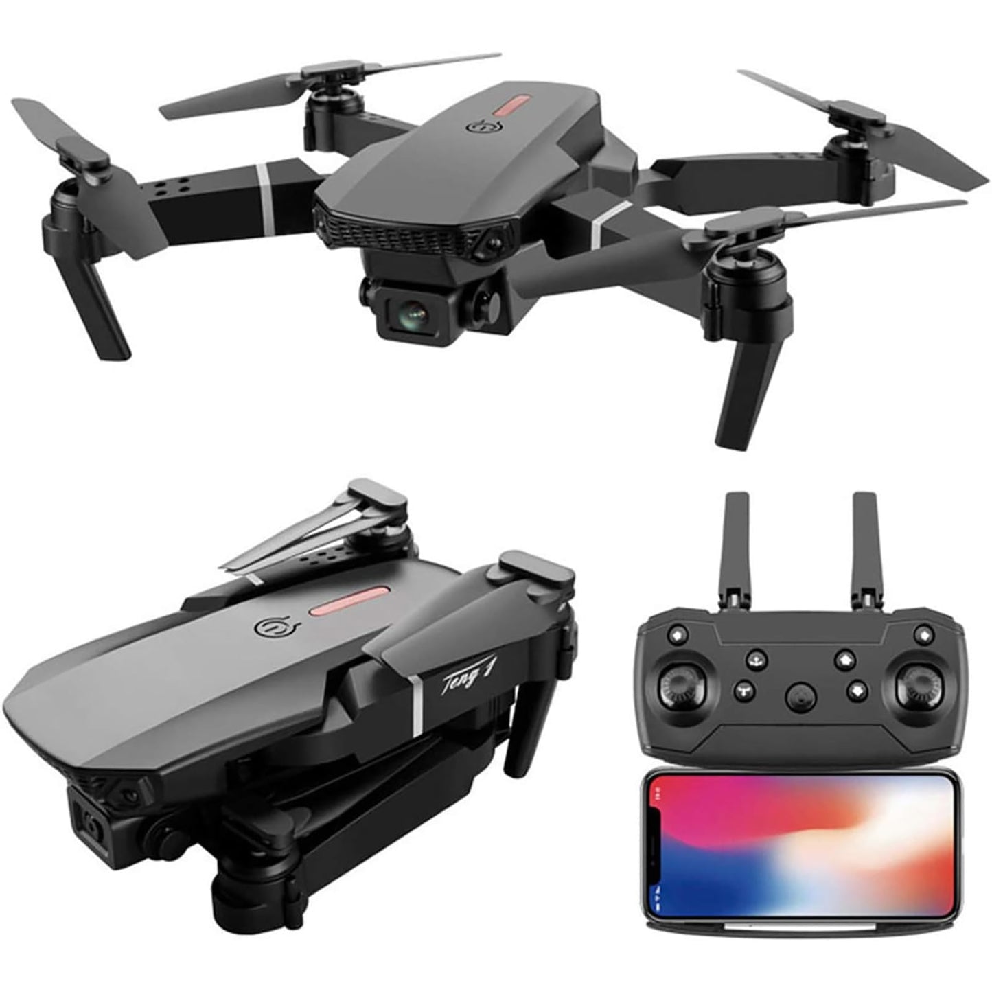 DRON E88 CON CAMARA 4K