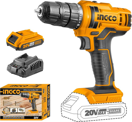 LITHIUM- ION CORDLESS DRILL - TALADRO INALAMBRICO UCIDLI-20021