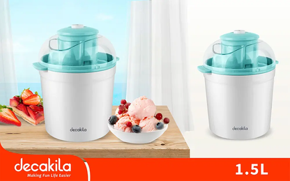 ICE CREAM MAKER - MAQUINA DE HELADOS DECAKILA (1.5 L)