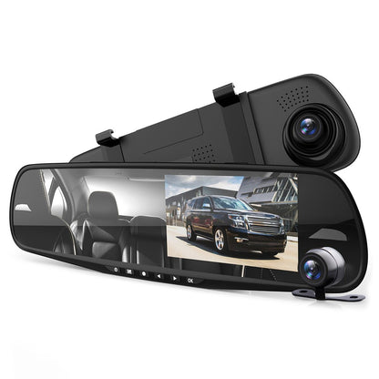 CAMARA RETROVISORA DUAL LENS PARA VEHICULOS