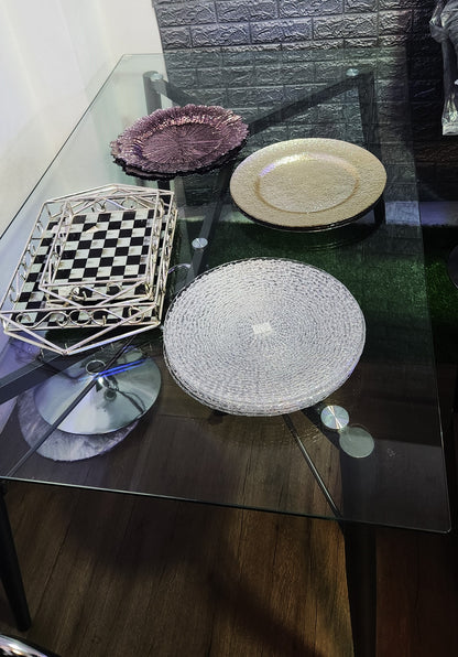 MESA NÓRDICA DE CRISTAL