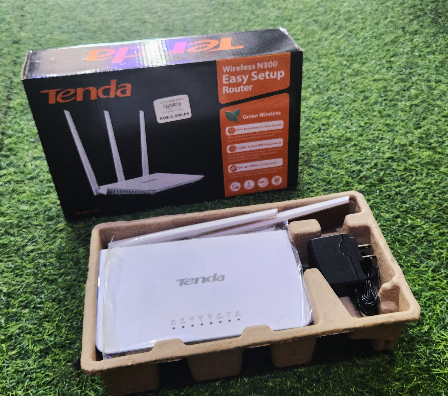 WIRELESS EASY SETUP ROUTER - ROUTER DE WiFi TENDA - N300