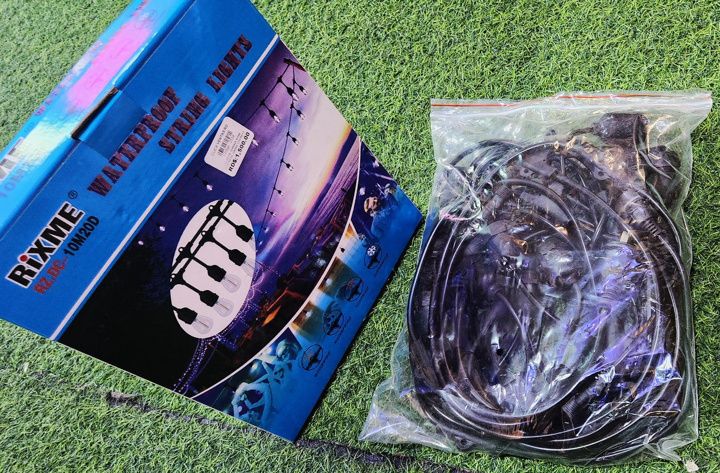 RIXME WATERPROOF STRING LIGHTS - RZ.DC 10M20D