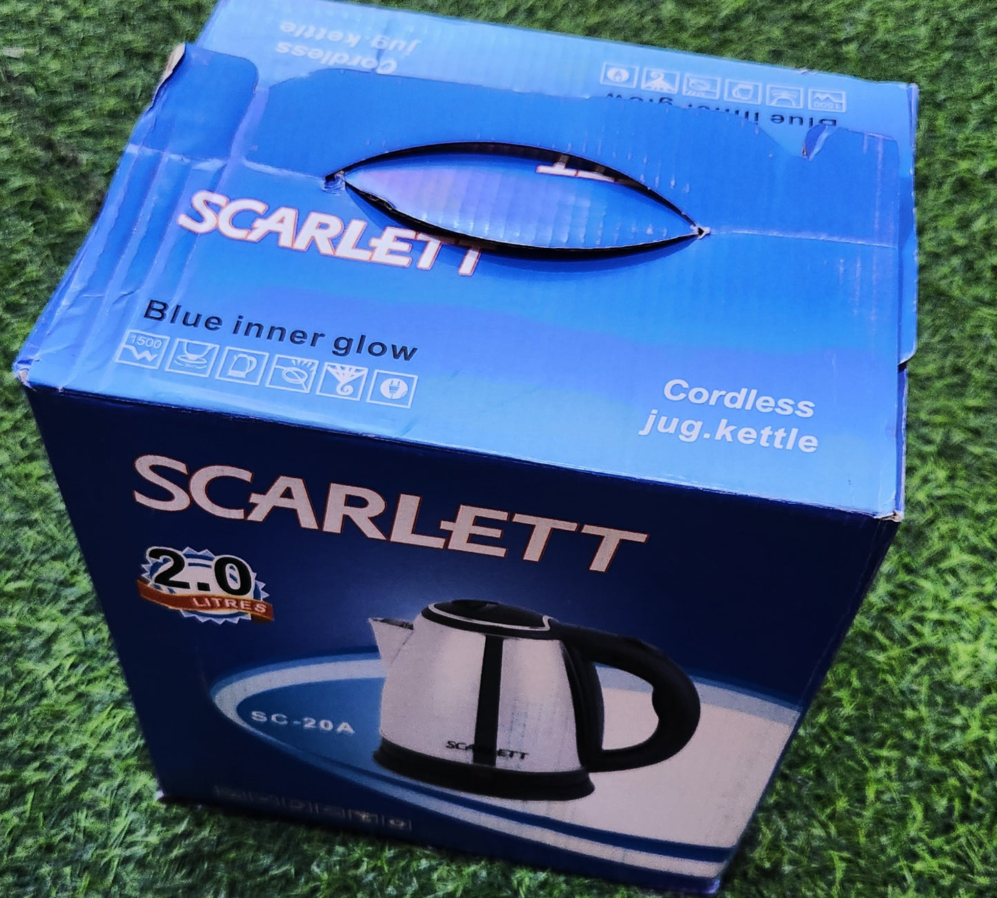SCARLETT 2.0 - HERVIDOR ELECTRICO DE 2 LITROS