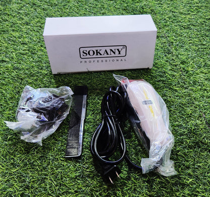 SOKANY HAIR CLIPPER - MÁQUINA DE AFEITAR  CON MÚLTIPLES PEINES - SOKANY