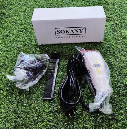 SOKANY HAIR CLIPPER - MÁQUINA DE AFEITAR  CON MÚLTIPLES PEINES - SOKANY