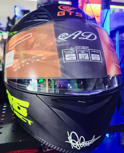 CASCO MOTO CON LUCES