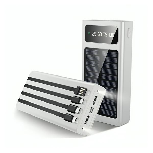 POWERBANK PORTATIL Y CON PANEL SOLAR
