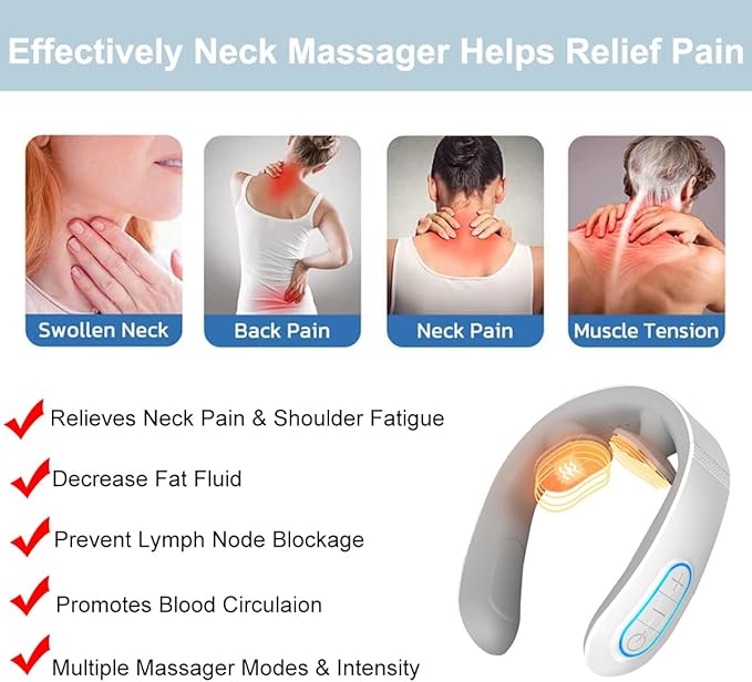 INTELLIGENT CERVICAL MASSAGE INSTRUMENT - MASAJEADOR CERVICAL