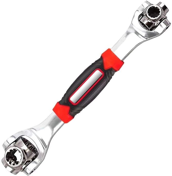 The 48 in 1 socket wrench professional multi socket - llave de vaso multifunción con cabezal giratorio de 360 grados