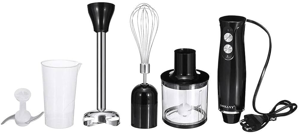 SOKANY 4 IN 1 HAND BLENDER - BATIDORA DE MANO 4 EN 1