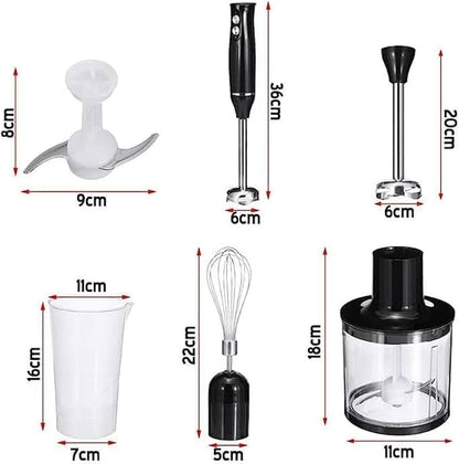 SOKANY 4 IN 1 HAND BLENDER - BATIDORA DE MANO 4 EN 1