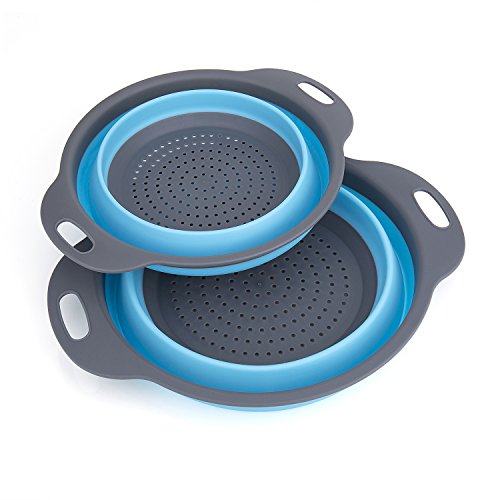 Colador de silicon plegable