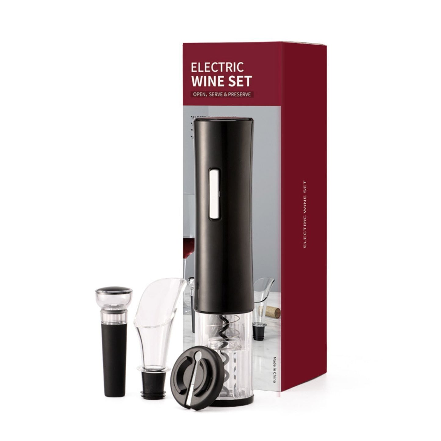 ELECTRIC WINE SET - SET CON DISPENSADOR DE VINO