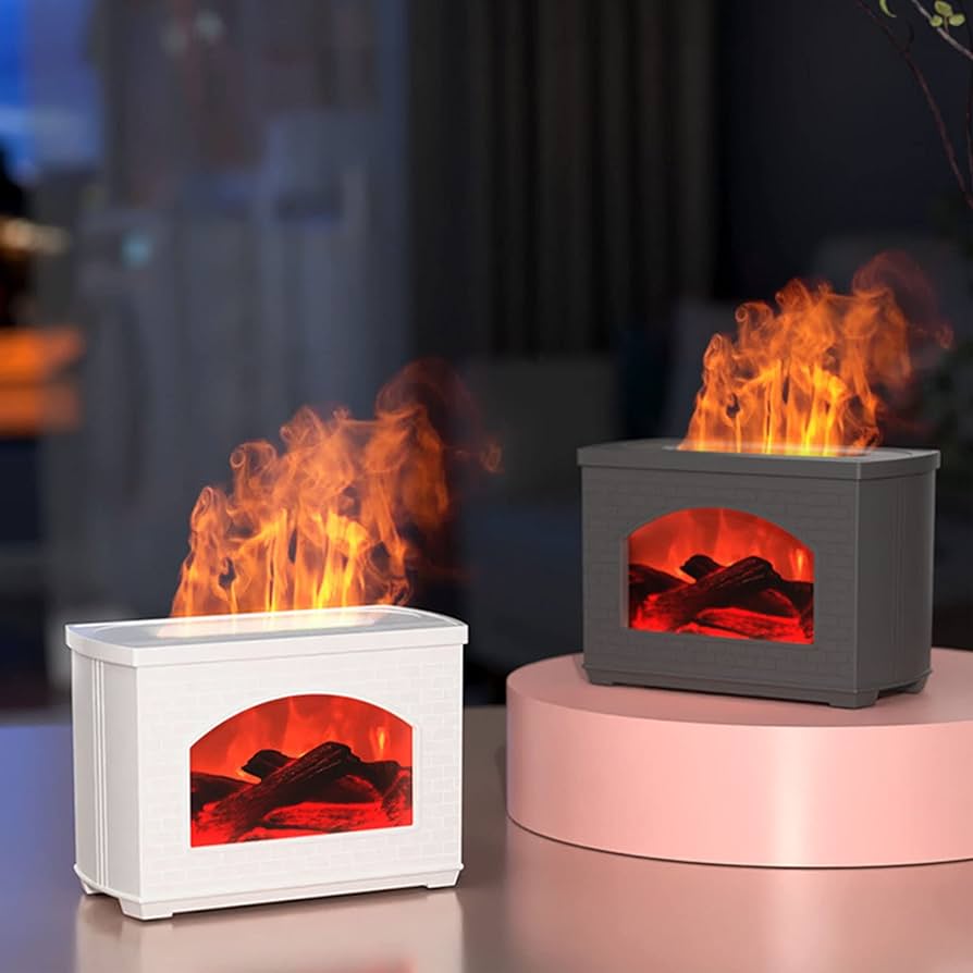 FIRE PLACE AROMATHERAPY HUMIDIFIER - HUMIDIFICADOR FIRE PLACE