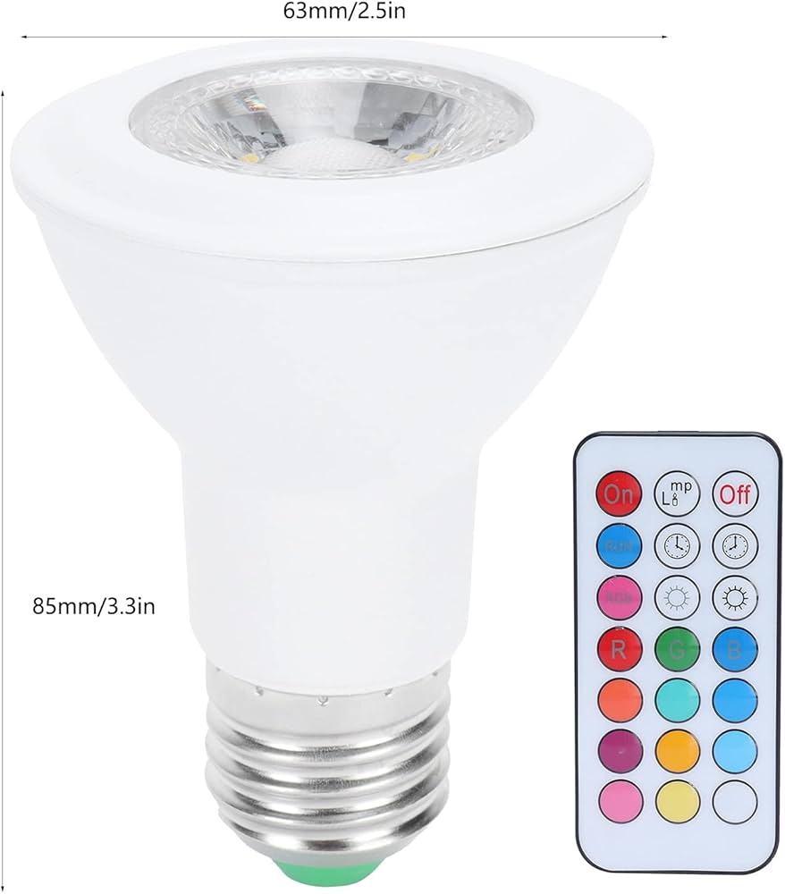 REMOTE CONTROL LED - BOMBILLA LED CON CONTROL