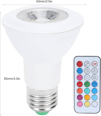 REMOTE CONTROL LED - BOMBILLA LED CON CONTROL