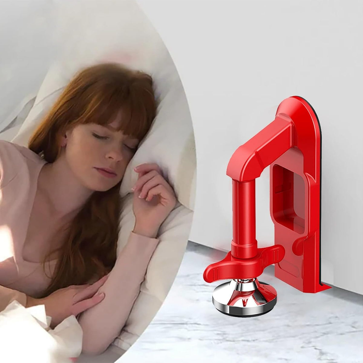 TOPE DE PUERTA CON ALARMA