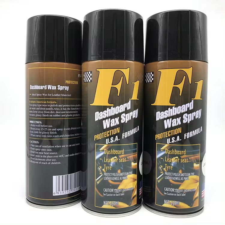 F1 DASHBOARD WAX SPRAY - LIMPIADOR PARA COCHE EN SPRAY