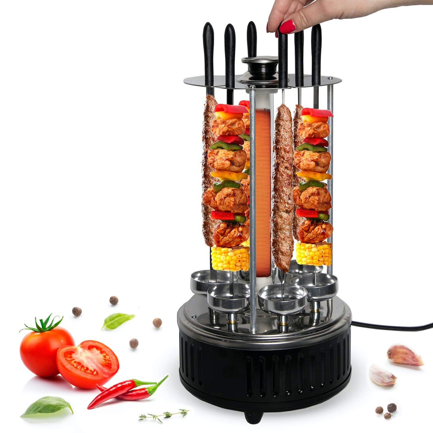 ELECTRIC GRILL 5 FORK - MÁQUINA DE PINCHOS SW-5