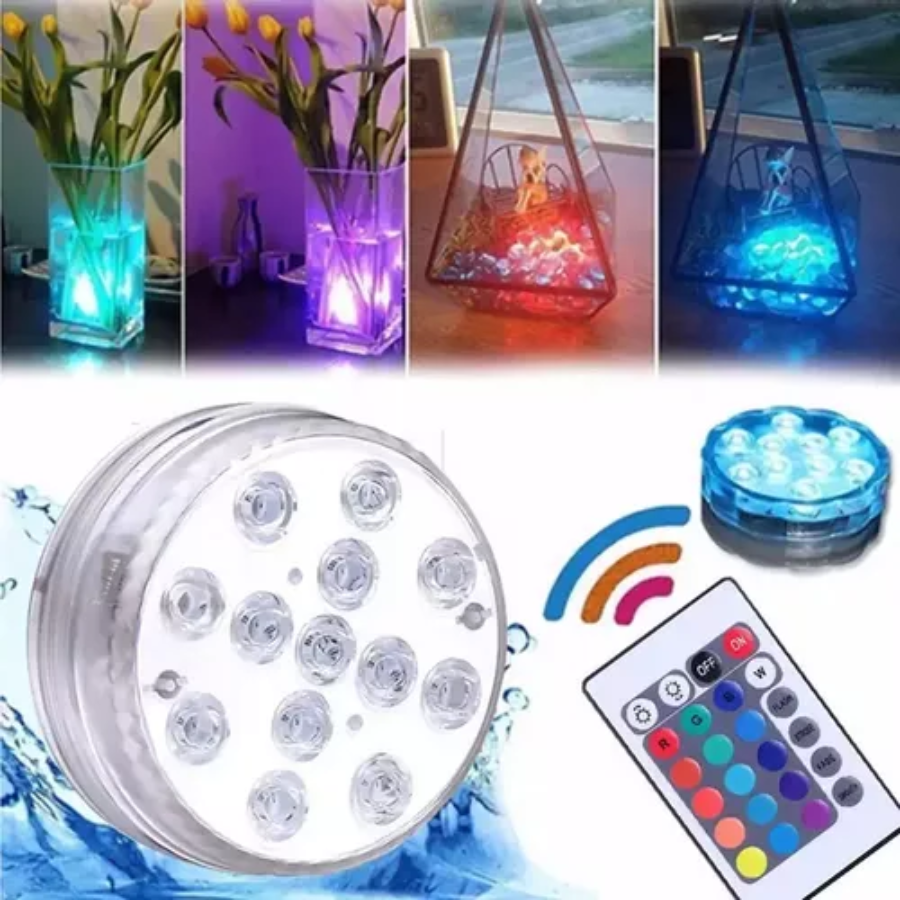 Luces LED para Piscina con Control Remoto 🏊
