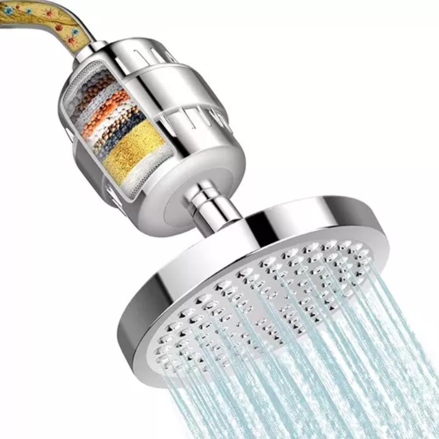💧 Cabezal de Ducha de 10 a 25 Capas con Filtro Purificador