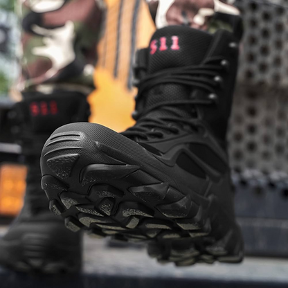 🥾 Botas Tácticas Negras A511 – Resistencia, Estilo y Rendimiento.