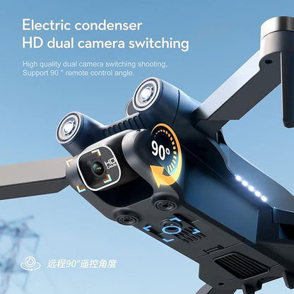 CUADRICOPTERO PLEGABLE CON DOBLE CAMARA