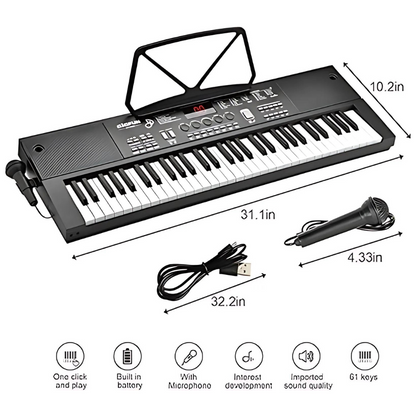 BIG FUN PIANO CON MICROFONO BF-500 C ⭐⭐⭐⭐⭐