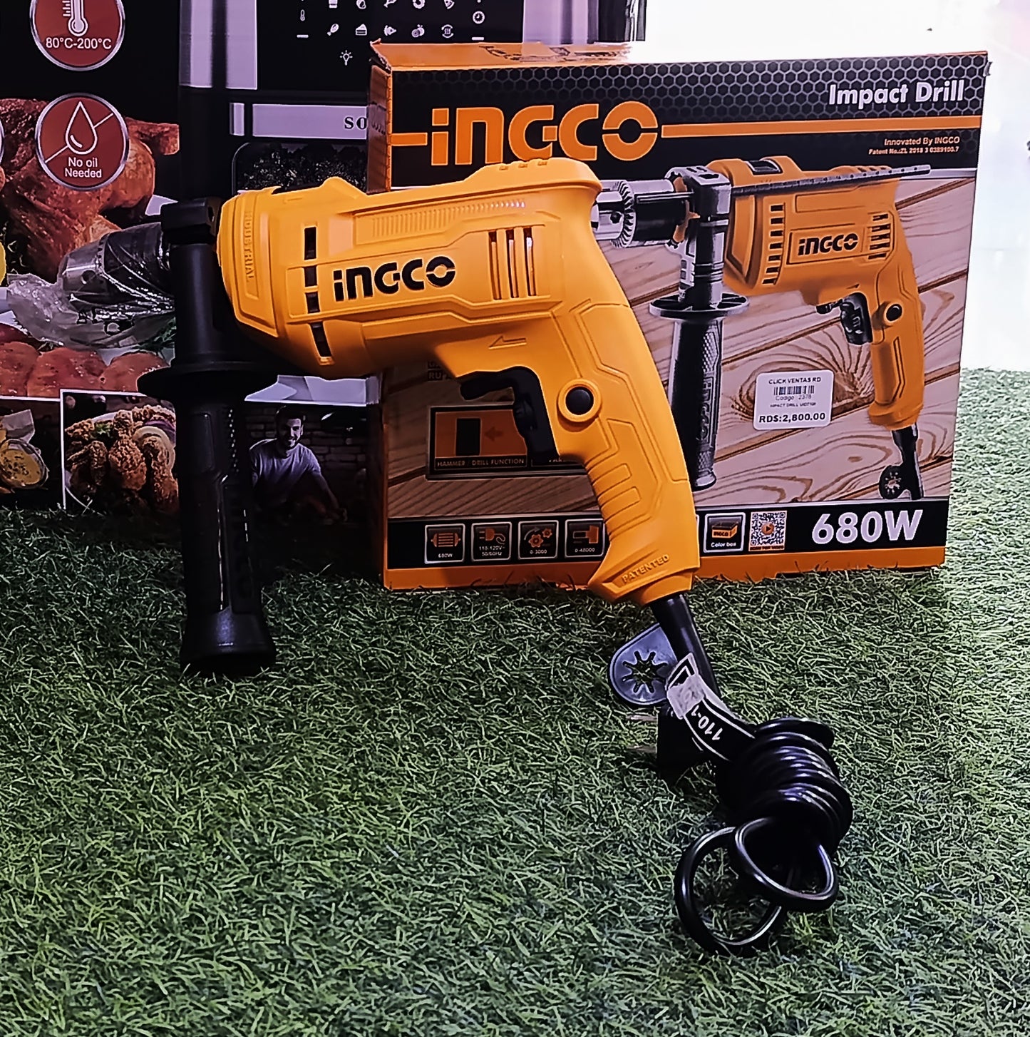 IMPACT DRILL (680W) TALADRO PERCUTOR - URH1500281