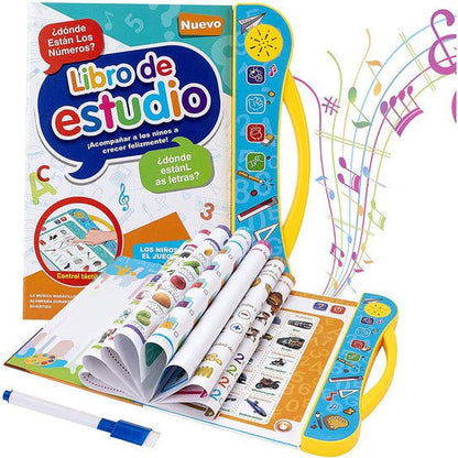 LIBRO DE ESTUDIOS CON SONIDO PARA NIÑOS