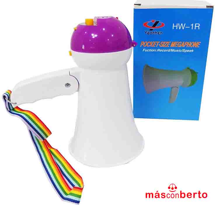 POCKET SIZE MEGAPHONE - MEGÁFONO - HW-1R