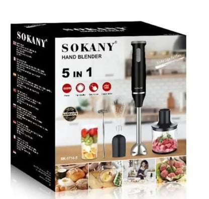 BATIDORA DE MANO SOKANY 5EN1