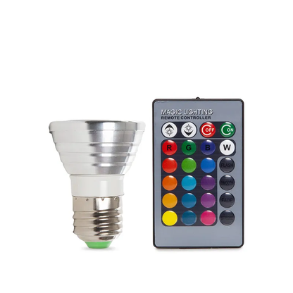 REMOTE CONTROL LED - BOMBILLA LED CON CONTROL