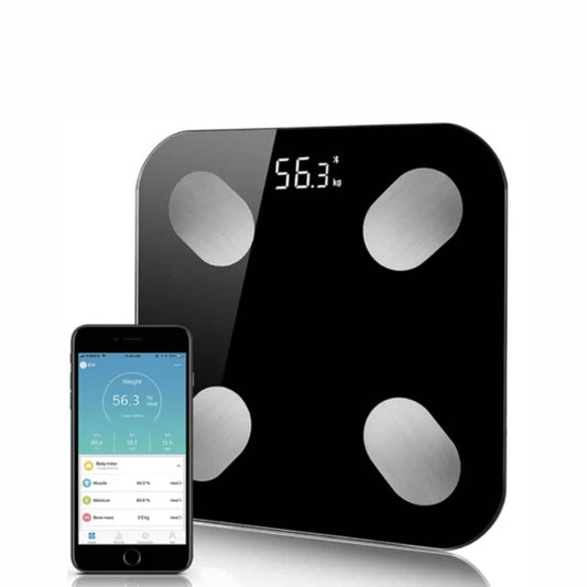 BLUETOOTH BATHROOM SCALE- BALANZA PORTÁTIL BLUETOOTH