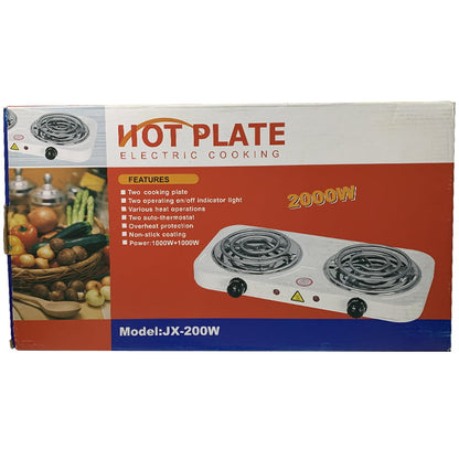 HOT PLATE ELECTRIC COOKING - ESTUFA DE DOS HORNILLAS