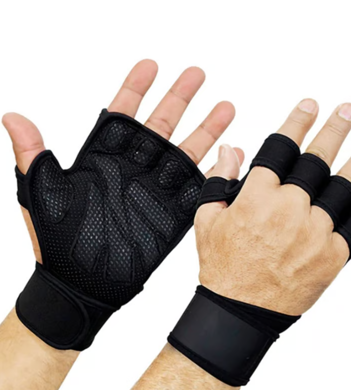 Guantes con muñequera para entrenamientos