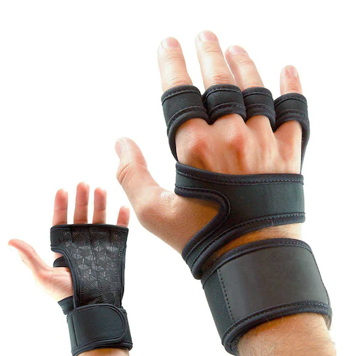 Guantes con muñequera para entrenamientos