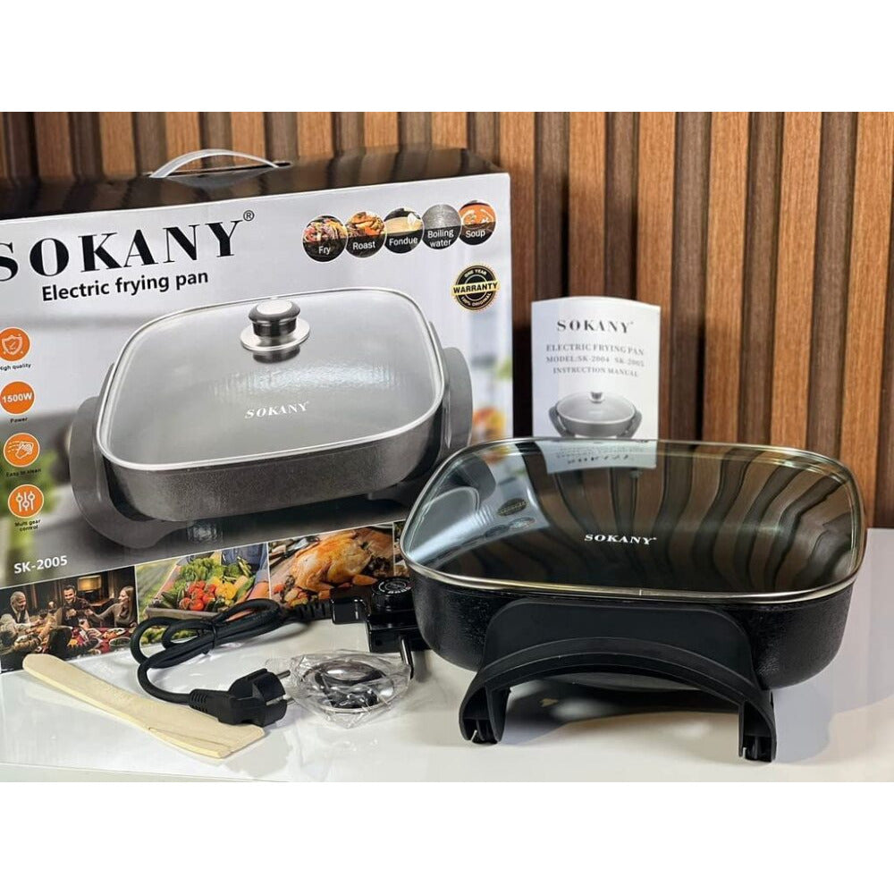 SOKANY ELETRIC FRYING PAN - SARTEN ELECTRICO - SK 2005