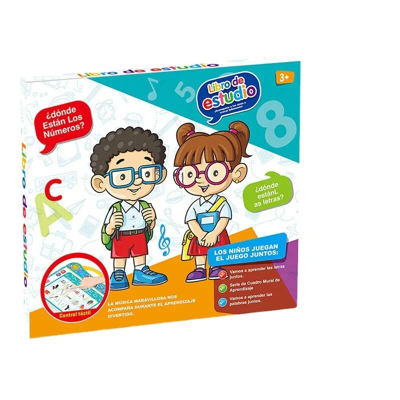LIBRO DE ESTUDIOS CON SONIDO PARA NIÑOS