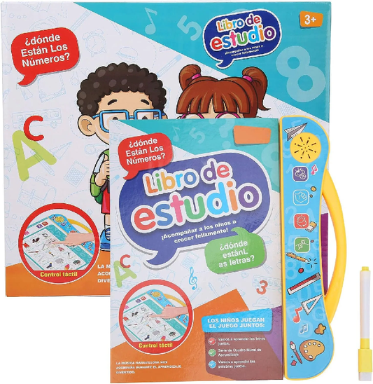 LIBRO DE ESTUDIOS CON SONIDO PARA NIÑOS