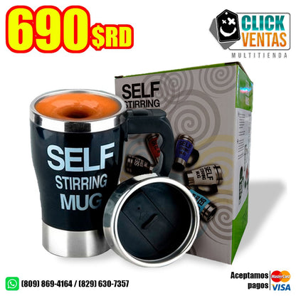 SELF STIRRING MUG - VASO MEZCLADOR