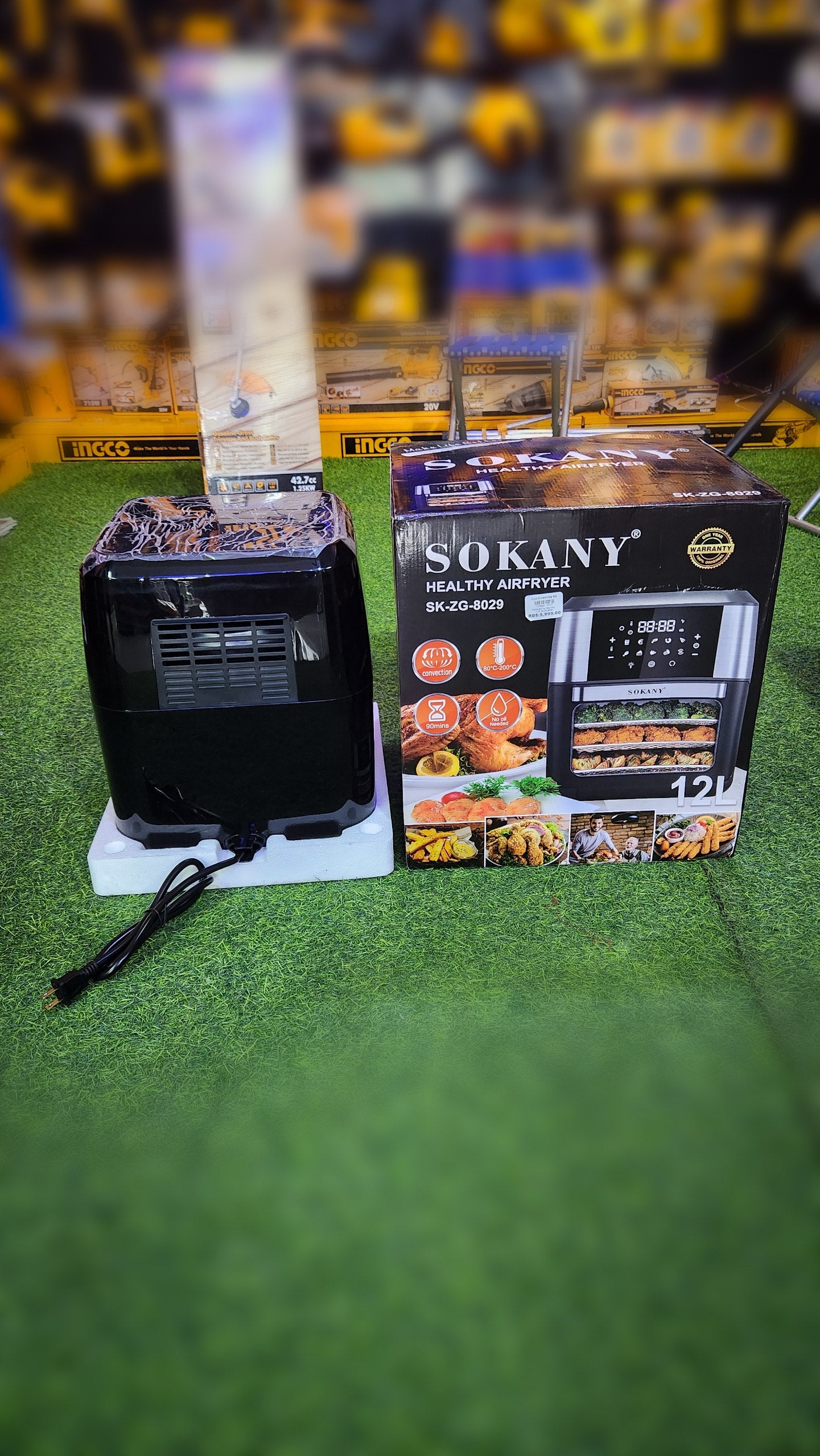 SOKANY HEALTHY AIR FRYER - FREIDORA DE AIRE SOKANY SG-8029