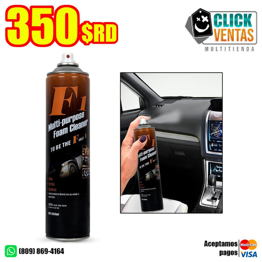 F1 DASHBOARD WAX SPRAY - LIMPIADOR PARA COCHE EN SPRAY