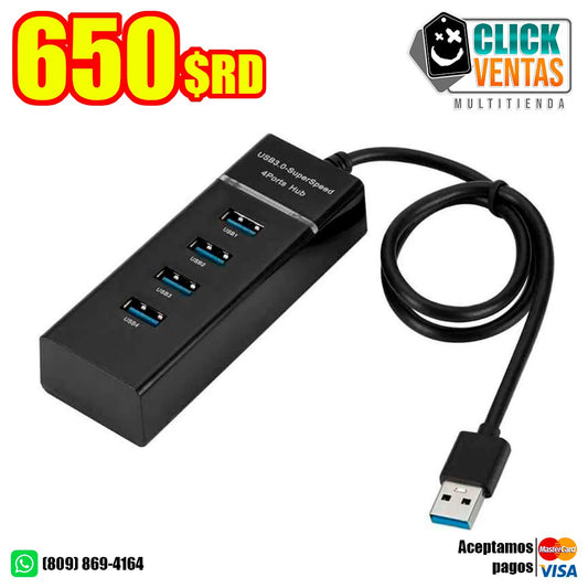 USB MULTIPLE CON 4 PUERTOS