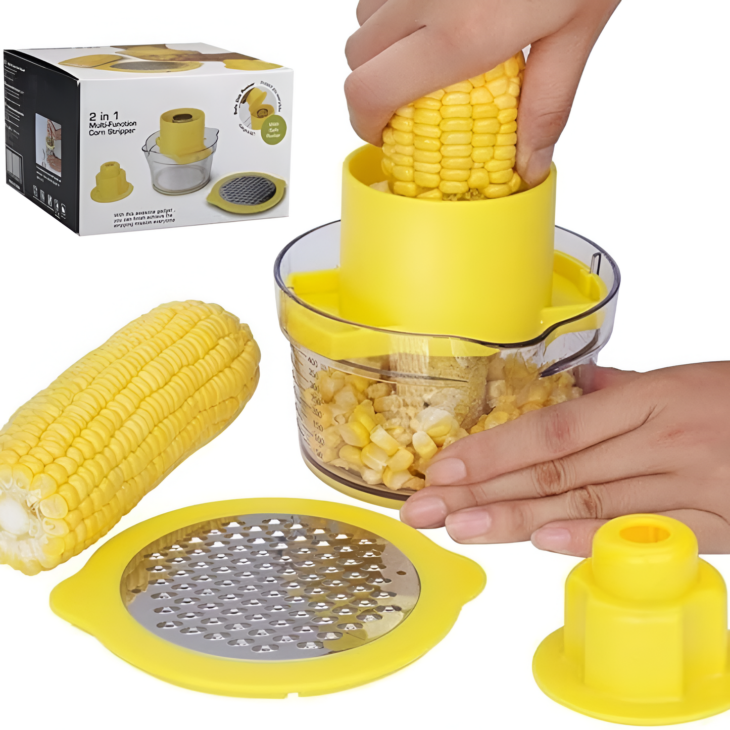 2 in 1 multi-function corn stripper - Pelador