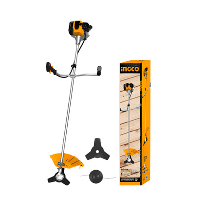 GASOLINE GRASS TRIMMER AND BRUSH CUTTER - CORTABORDES Y DESBROZADORA DE GASOLINA GBC-54344