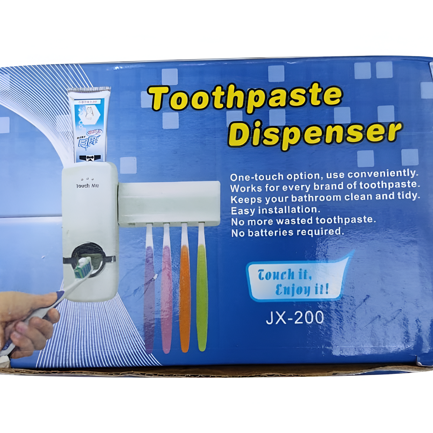 TOOTHPASTE DISPENSER - DISPENSADOR DE PASTA DE DIENTES